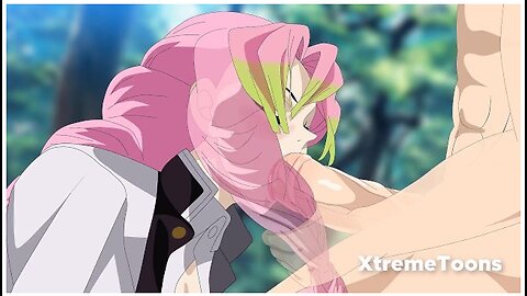 Mitsuri Takes Iguro To The Forest To Give Him A Rich Blowjob - Demon Slayer
